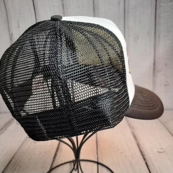 Rockstar Energy Drink Snapback Trucker Hat Gold Stars - Picture 5 of 9